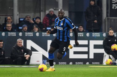 İtalyan Serie A futbol maçı Fc Internazionale - Ac Milan