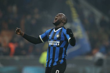 İtalyan Serie A futbol maçı Fc Internazionale - Ac Milan
