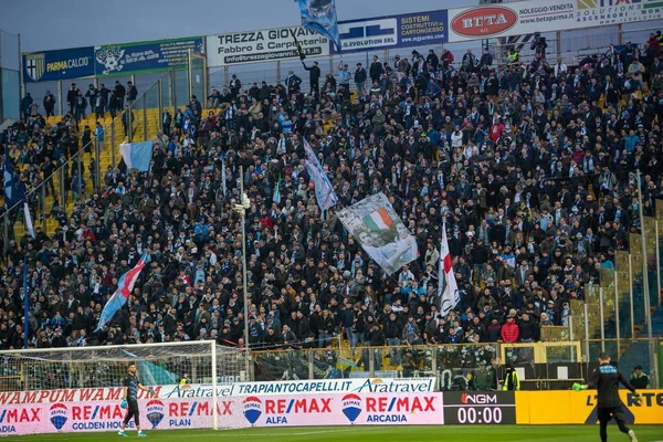 Итальянская Серия A Football match Parma vs Lazio — стоковое фото