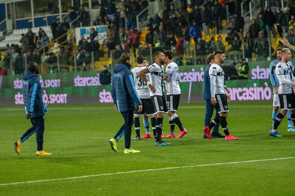 Italiaanse Serie A voetbalwedstrijd Parma vs Lazio — Stockfoto