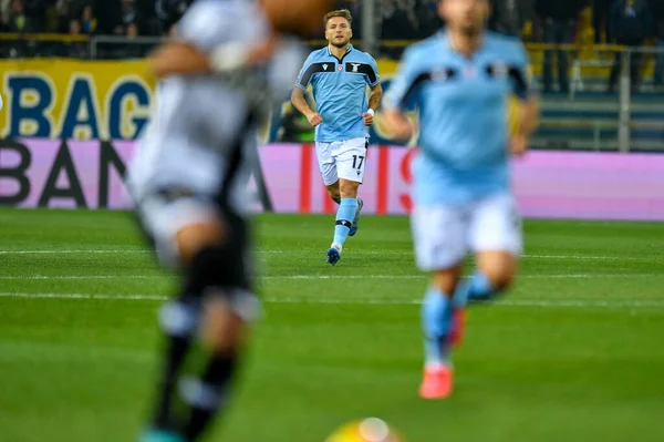 Ιταλική Serie A ποδοσφαιρικός αγώνας Parma vs Lazio — Φωτογραφία Αρχείου