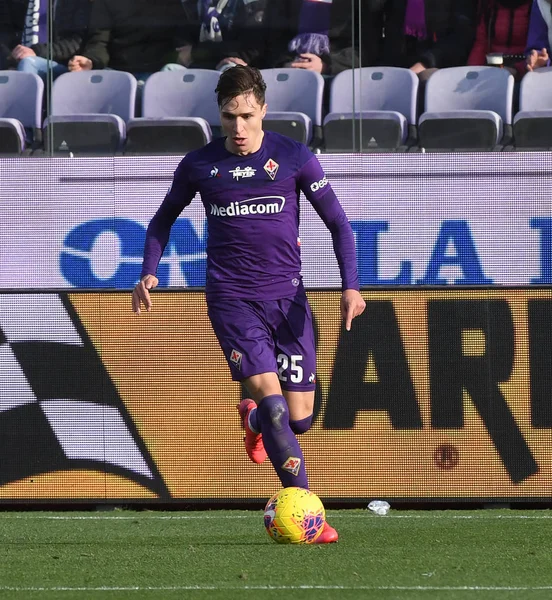 İtalyan Serisi A futbol maçı Acf Fiorentina Atalanta Fc 'e karşı