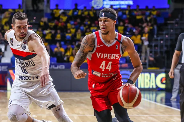 Copa Intercontinental FIBA Tercer lugar - S.Lorenzo de Almagro vs Rio Grande Valley Vipers — Foto de Stock