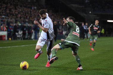 gaston pereiro and fabian ruiz during Cagliari vs Napoli, italian Serie A soccer match in Cagliari, February 16 2020 - LPS/Emanuele Perrone
