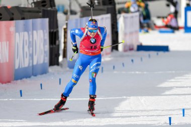 wierer dorothea (ita) during IBU World Championship Biathlon 2020 - Women 7.5 Km Sprint, Biathlon in Anterselva (BZ), February 14 2020 - LPS/Ettore Griffoni