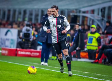mattia de sciglio of juventus during AC Milan vs Juventus FC, Italian TIM Cup Championship  in Milano, February 13 2020 - LPS/Fabrizio Carabelli