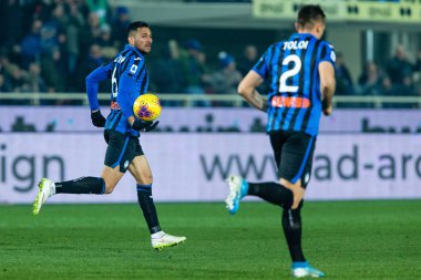 jose luis palomino (atalanta) 15 Şubat 2020 'de Bergamo' da oynanan İtalya Serie A futbol karşılaşmasında Atalanta - Roma - Lps / Francesco Scaccianoce