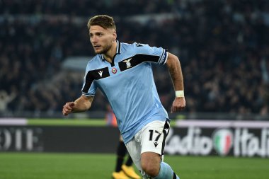 ciro immobile (lazio) happiness goal 1-1 during SS Lazio vs FC Internazionale, italian Serie A soccer match in Roma, February 16 2020 - LPS/Matteo Papini