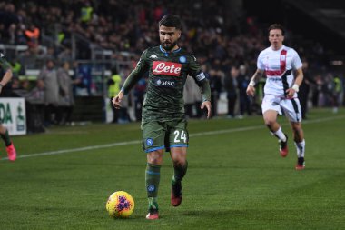 lorenzo insigne captain of napoli during Cagliari vs Napoli, italian Serie A soccer match in Cagliari, February 16 2020 - LPS/Emanuele Perrone