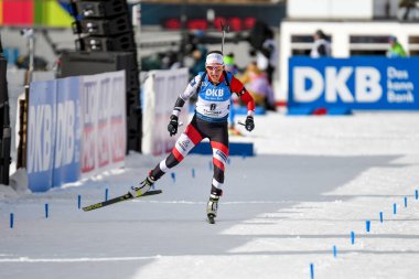 schwaiger julia (aut) during IBU World Championship Biathlon 2020 - Women 7.5 Km Sprint, Biathlon in Anterselva (BZ), February 14 2020 - LPS/Ettore Griffoni
