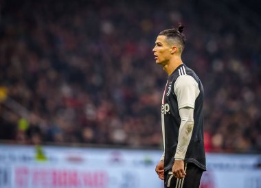 cristiano ronaldo of juventus during AC Milan vs Juventus FC, Italian TIM Cup Championship  in Milano, February 13 2020 - LPS/Fabrizio Carabelli