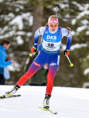 fialkova ivona (svk) during IBU World Championship Biathlon 2020 - Women 7.5 Km Sprint, Biathlon in Anterselva (BZ), February 14 2020 - LPS/Ettore Griffoni