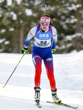 machyniakova veronika (svk) during IBU World Championship Biathlon 2020 - Women 7.5 Km Sprint, Biathlon in Anterselva (BZ), February 14 2020 - LPS/Ettore Griffoni