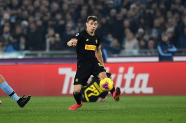 nicol barella (inter) in action during SS Lazio vs FC Internazionale, italian Serie A soccer match in Roma, February 16 2020 - LPS/Matteo Papini 