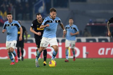 ciro immobile (lazio) in action during SS Lazio vs FC Internazionale, italian Serie A soccer match in Roma, February 16 2020 - LPS/Matteo Papini