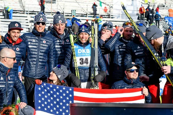 Susan Dunklee Usa Ibu World Championship Biathlon 2020 Women Sprint — Stok fotoğraf