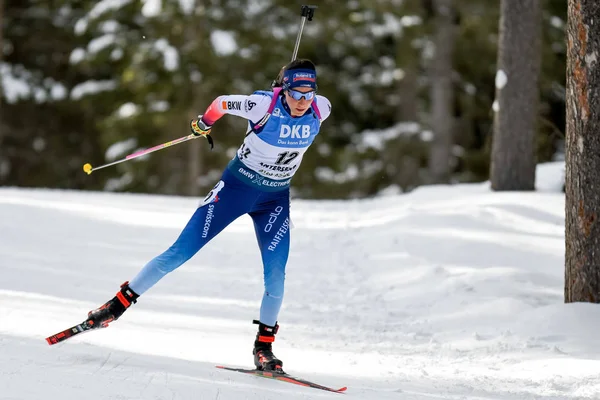 Gasparin Aita Sui Lors Championnat Monde Ibu Biathlon 2020 Femmes — Photo