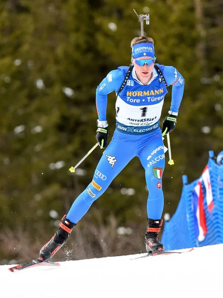 Lukas Hofer Ita Ibu World Championship Biathlon 2020 Men Sprint — Stockfoto