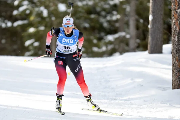 Tandrevold Ingrid Landmark Nor Ibu World Championship Biathlon 2020 Women — Zdjęcie stockowe