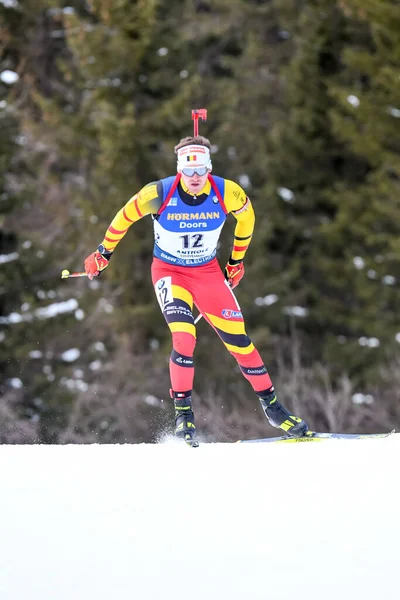 Florent Claude Bel Ibu World Championship Biathlon 2020 Men Sprint — Fotografia de Stock