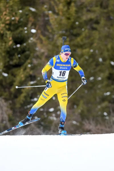 Sebastian Samuelsson Swe Ibu World Championship Biathlon 2020 Men Sprint — Stockfoto