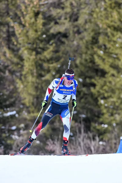 Michal Krcmar Cze Ibu World Championship Biathlon 2020 Men Sprint — Stockfoto