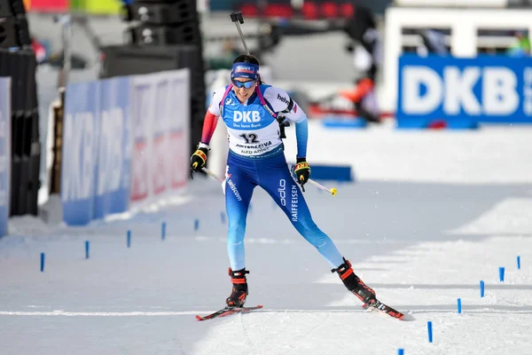 Gasparin Aita Sui Lors Championnat Monde Ibu Biathlon 2020 Femmes — Photo