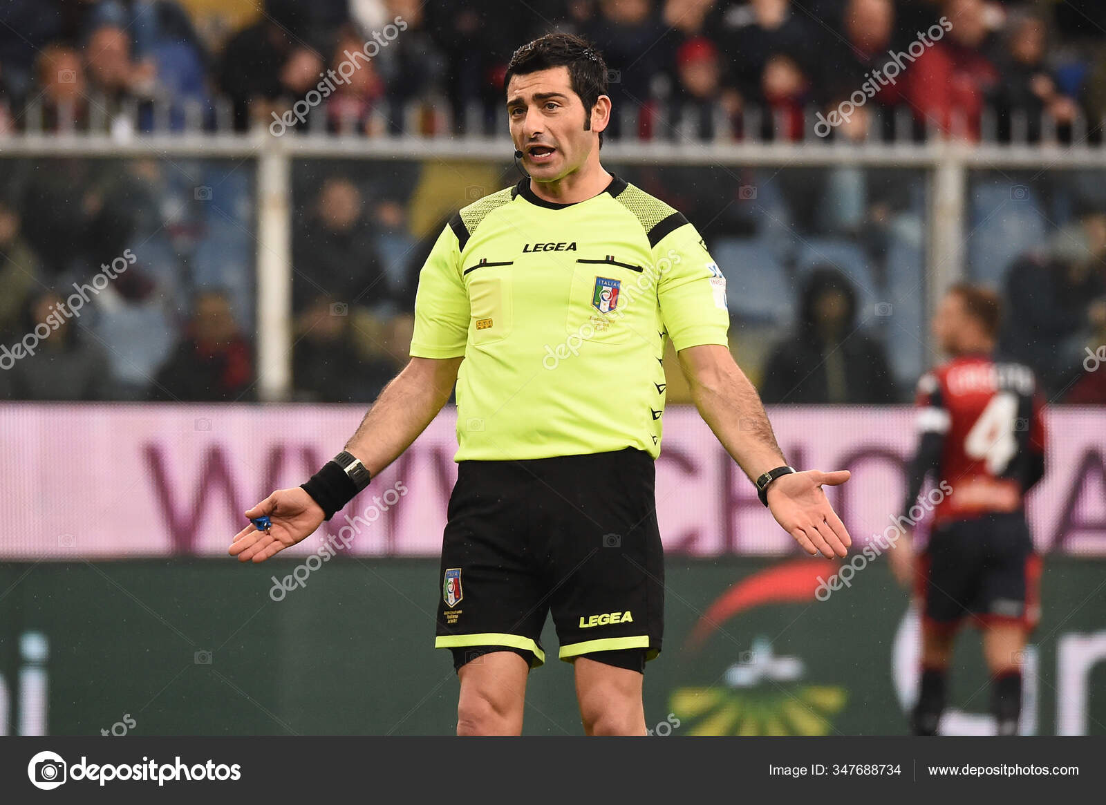 Genoa CFC Vs Cagliari Calcio Editorial Photography - Image of