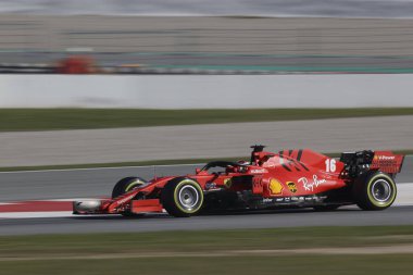 Charles Leclerc (mon) scuderia ferrari sf1000 sezon öncesi test 2020, Formula 1 Şampiyonası (İspanya), 20 Şubat 2020 - Lps / Alessio De Marco