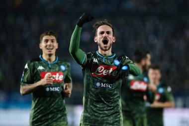 Fabian Ruiz (sssc napoli) Mutluluk golü Brescia vs Ssc Napoli, İtalya Serie A futbol maçı, 21 Şubat 2020 - Lps / Francesco Scaccianoce