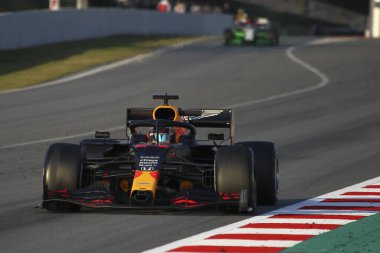 Alexander Albon (tha) Red Bull yarışı rb15 Pre-season Test 2020, Formula 1 Şampiyonası (İspanya), 21 Şubat 2020 - Lps / Alessio De Marco
