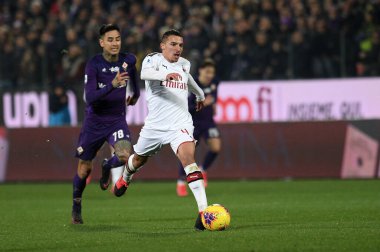 Fiorentina - Milan, İtalya Serie A futbol karşılaşması sırasında, 22 Şubat 2020 - Lps / Matteo Papini