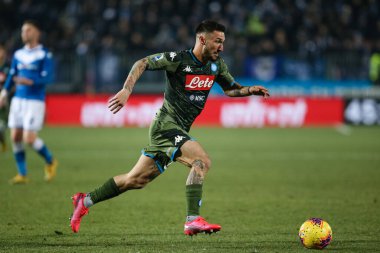 Matteo politano (sssc napoli) Brescia vs Ssc Napoli, İtalya Serie A futbol maçı, 21 Şubat 2020 - Lps / Francesco Scaccianoce