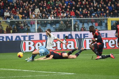 Adam Marusiç (Lazio), Cenova 'da 23 Şubat 2020' de oynanan Cenova - Lps / Danilo Vigo maçında Cenova - Ss Lazio, İtalya Serisi A maçında anlık 0-1 'lik bir gol attı.