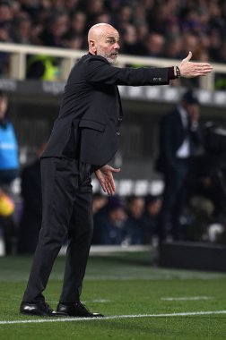 Fiorentina, Milan karşısında Milan stefano pioli koçu, İtalya Serie A futbol maçı, 22 Şubat 2020 - Lps / Matteo Papini