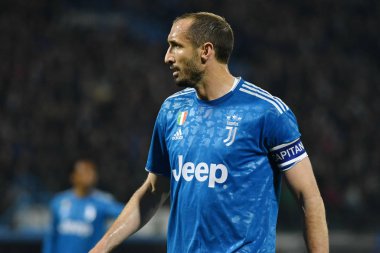Giorgio Chiellini (juventus) S.T.A.L. sırasında Vs Juventus Fc, İtalya Serie A futbol maçı, 22 Şubat 2020 - Lps / Alessio Tarpini