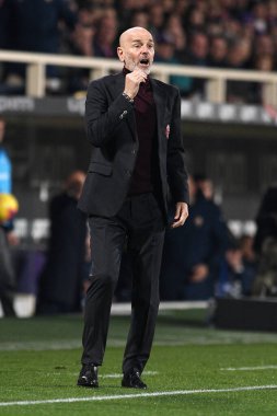 Fiorentina, Milan karşısında Milan stefano pioli koçu, İtalya Serie A futbol maçı, 22 Şubat 2020 - Lps / Matteo Papini