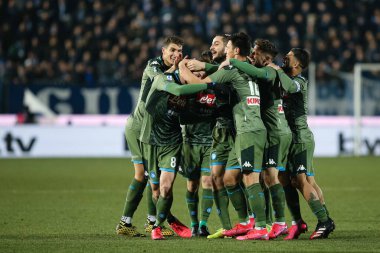 Fabian Ruiz (sssc napoli) Mutluluk golü Brescia vs Ssc Napoli, İtalya Serie A futbol maçı, 21 Şubat 2020 - Lps / Francesco Scaccianoce