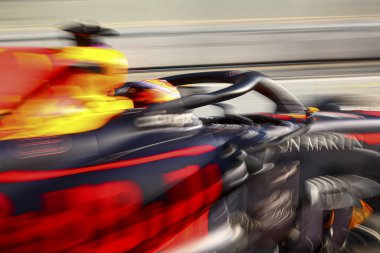 Alexander Albon (tha) Red Bull yarışı rb15 Pre-season Test 2020, Formula 1 Şampiyonası (İspanya), 21 Şubat 2020 - Lps / Alessio De Marco