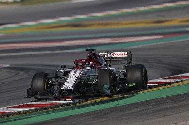 Kimi Raikkonen (yüzgeç) alfa romeo race c39 during the Pre- season Testing 2020, Formula 1 Championship in Barcelona (İspanya), 20 Şubat 2020 - Lps / Alessio De Marco