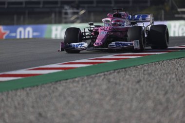 Sero Perez (mex) yarış noktası f1 rp20 sezon öncesi test 2020, Formula 1 Şampiyonası (İspanya), 20 Şubat 2020 - Lps / Alessio De Marco