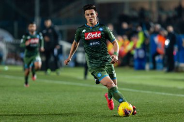 eljif elmas (sssc napoli) Brescia vs Ssc Napoli, İtalya Serie A football match, 21 Şubat 2020 - Lps / Francesco Scaccianoce