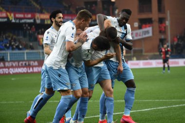 Mutluluk lazio dopol Ceneviz - Ss Lazio, italyan Serie A futbol maçı, 23 Şubat 2020 - Lps / Danilo Vigo
