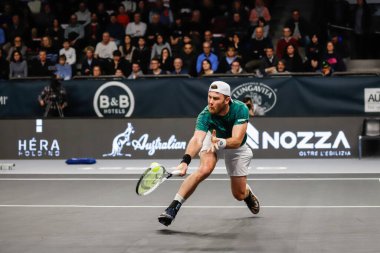 Atp Bergamo Challenger sırasında illya Marchenko, Bergamo Tenis Uluslararası Turnuvası, 22 Şubat 2020 - Lps / Roberta Corradin