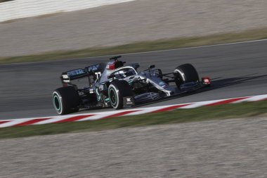 Valtteri bottas (yüzgeç) Mercedes amg f1 w11 Pre-season Testing 2020, Formula 1 Championship in Barcelona (İspanya), 21 Şubat 2020 - Lps / Alessio De Marco
