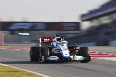 Nicolas Latifi (can) Williams Mercedes Fw43 Sezon Öncesi Deneme 2020, Formula 1 Şampiyonası (İspanya), 21 Şubat 2020 - Lps / Alessio De Marco