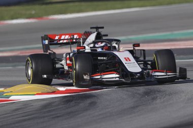 Romain grosjean (fra) f1 takımı vf-20 sezon öncesi test 2020, Formula 1 Şampiyonası (İspanya), 20 Şubat 2020 - Lps / Alessio De Marco