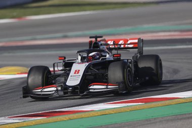 Romain grosjean (fra) f1 takımı vf-20 sezon öncesi test 2020, Formula 1 Şampiyonası (İspanya), 20 Şubat 2020 - Lps / Alessio De Marco