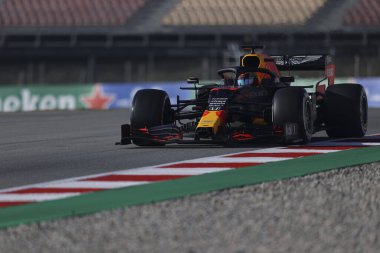Alexander Albon (tha) Red Bull yarışı rb15 Pre-season Test 2020, Formula 1 Şampiyonası (İspanya), 20 Şubat 2020 - Lps / Alessio De Marco