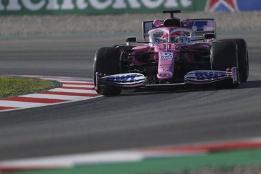 Sero Perez (mex) yarış noktası f1 rp20 sezon öncesi test 2020, Formula 1 Şampiyonası (İspanya), 20 Şubat 2020 - Lps / Alessio De Marco